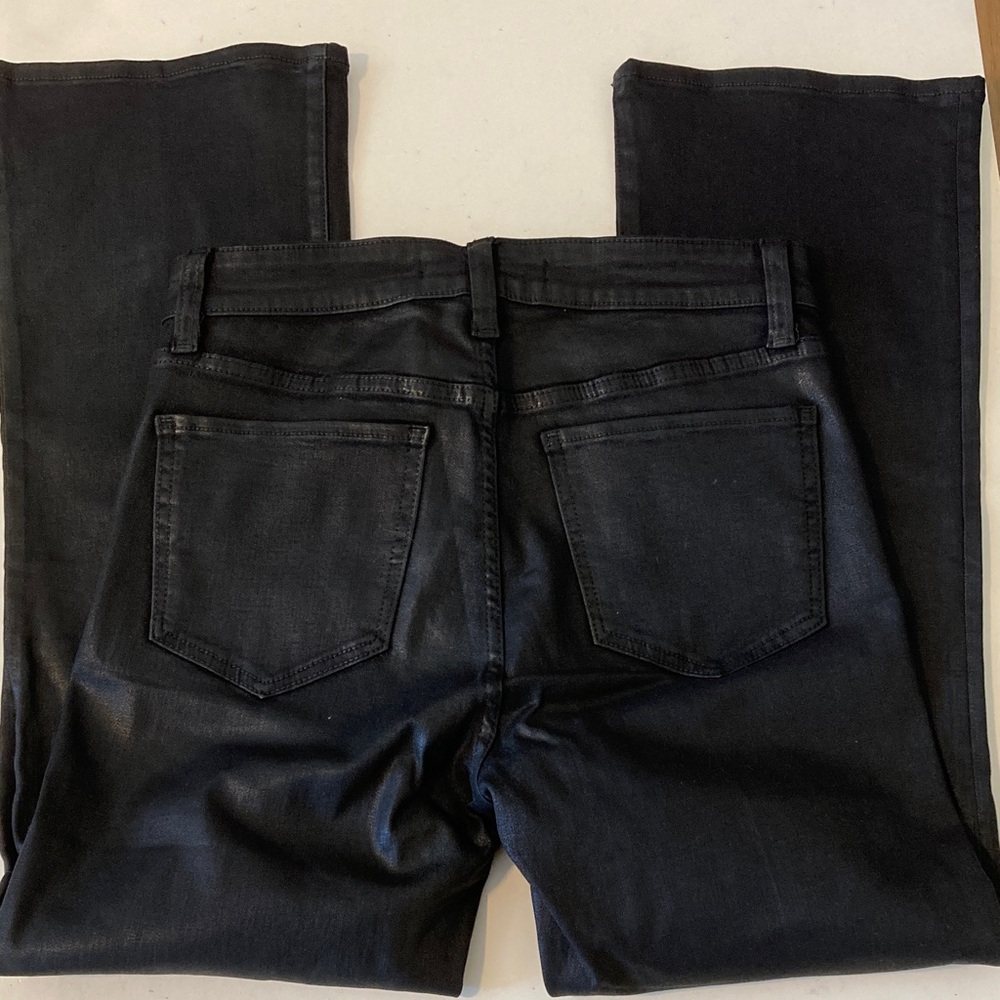 Joe's Jeans Charcoal High Rise Cropped Boot Size 27 - Picture 3 of 5